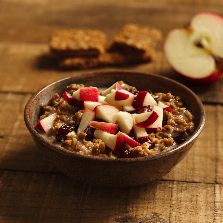 Cranberry, Apple and Granola Oats